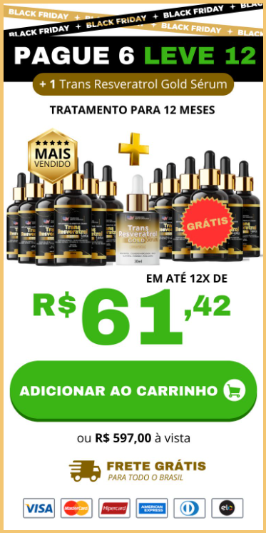 Trans Resveratrol Gota Preço